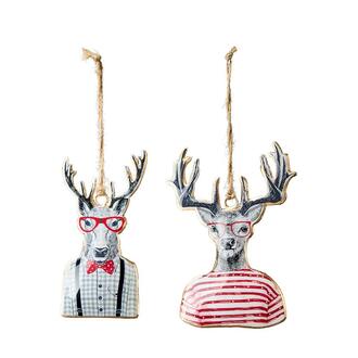 Metal Reindeer Paul & Frieder