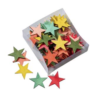 Holz Stern Multicolor