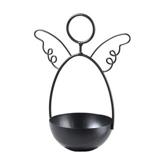 Metall Engel Kerzenschale