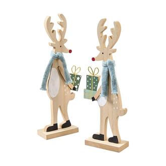 Wooden Reindeer Gift