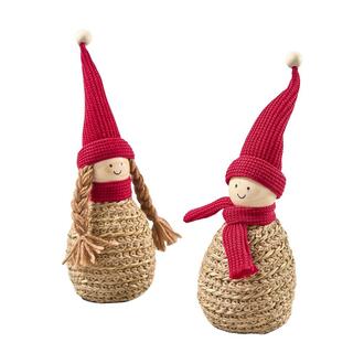 Wooden Gnomes Hanna & Hannes
