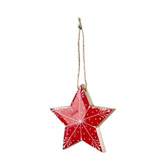 Wooden Star Enamel/Pattern