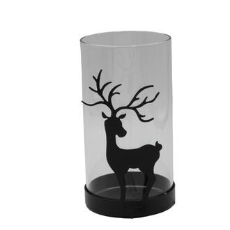 Lanterne en Verre en Forme de Renne
