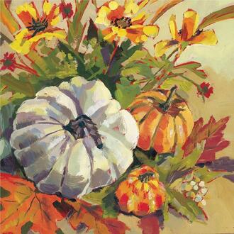 Serviette Kürbisparade