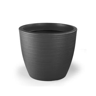 Plastik Übertopf Rille