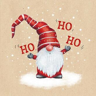 Christmas Napkin Willy Wichtel