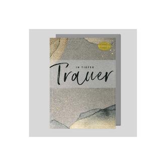 Carte Dans une Profonde Tristesse