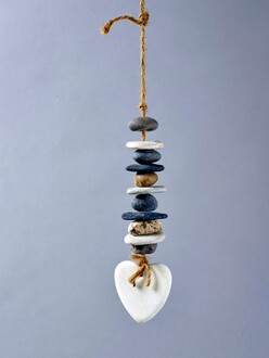 Stone Pendant Heart