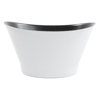 Kunststoff Jardiniere Flori/Pot/geschwungen