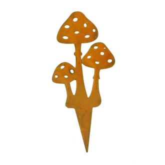 Groupe de Champignons Métalliques Amanite Tue-Mouches/Rouillé