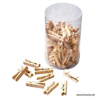 Holz Klammer Flori/Natur