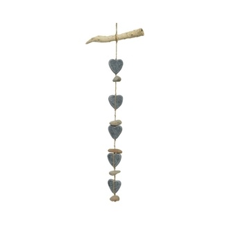 Pendentif en Pierre en Forme de Cœur