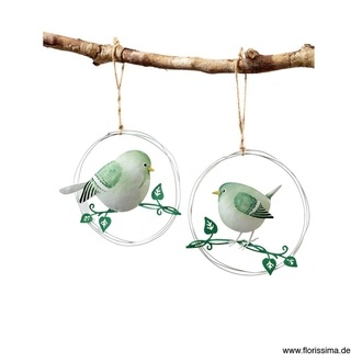 Metal Bird Flori/Ring