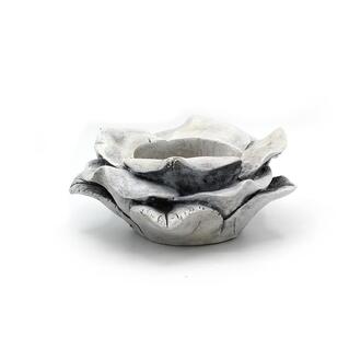 Resin Flower Lantern Holder