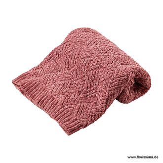 Wolle Decke Strickmuster