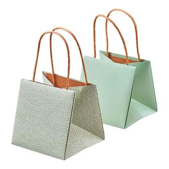 Papier Tasche Green