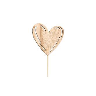 Holz Stecker Herz