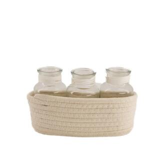 Stoff Jardiniere Flower