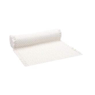 Fabric Table Runner Cotton/Fringe Edge