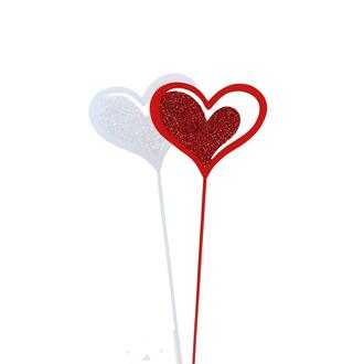 Metal Heart Double Heart