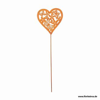 Metal Heart Flowers/Rusty