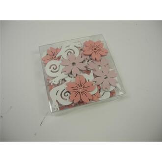 Wood Assortment Flower/Snail