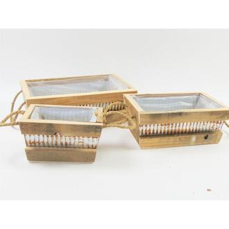 Wooden Planter Box Rectangle