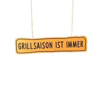 Wooden Sign Barbecue Season Is Always