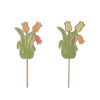 Tulipe À Fleurs en Bois