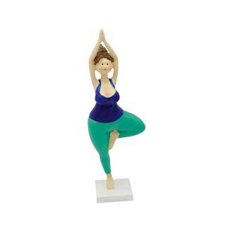 Figurine en Résine Femme Yoga