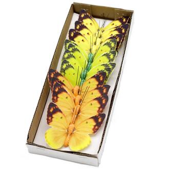 Papier Schmetterling Lemon