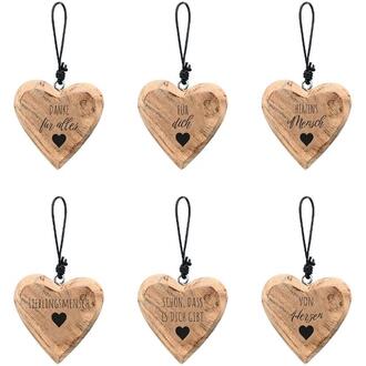 Coeur en Bois Origan/Dicton