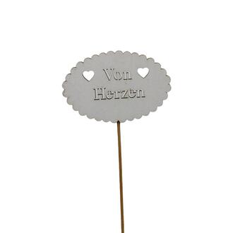 Holz Schild von Herzen