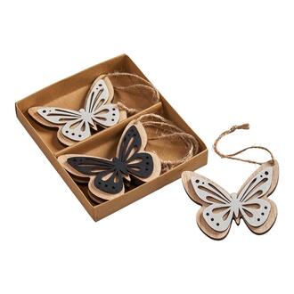 Relief Papillon en Bois