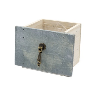 Holz Schale Schublade