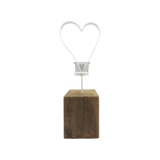 Metal Heart Tealight Holder/Ornament