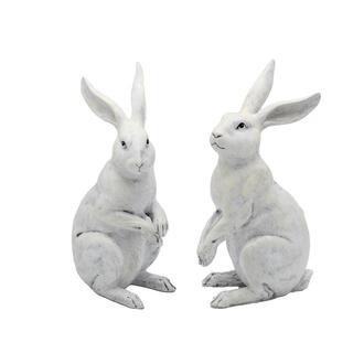 Lapin Antique en Résine