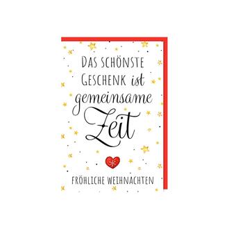 Christmas Card The Best Gift Is Time Together