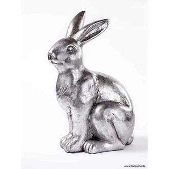 Resin Rabbit Silver