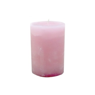 Decorative Pillar Candle Safe/Rustico