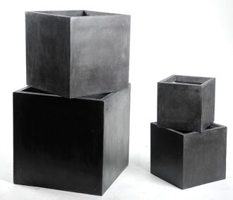 Clayfibre Übertopf Cubi