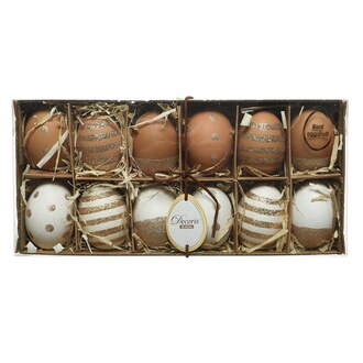 Chicken Egg Stripes/Dots