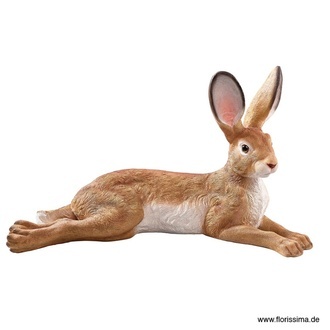 Lapin À Longues Oreilles en Résine