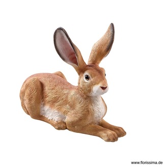 Lapin À Longues Oreilles en Résine