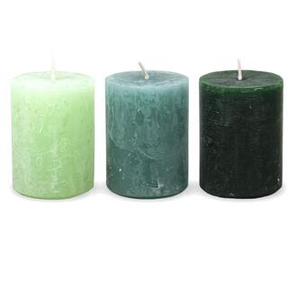 Decorative Pillar Candle Safe/Rustico/Mix