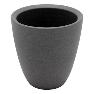 Keramik Übertopf Graphit/Orchidee