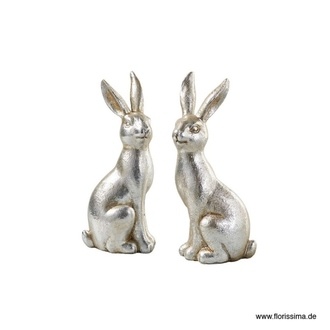 Lapin en Résine Erwin & Emma