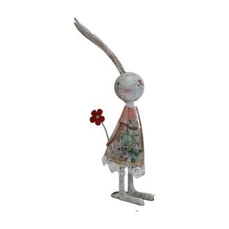 Fille Lapin en Métal