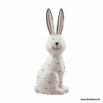 Keramik Hase Micky/Pünktchen