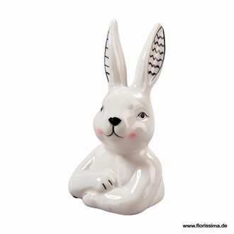 Keramik Hase Büste/Olli